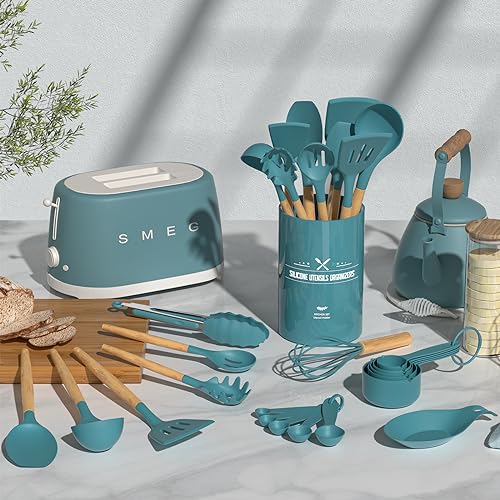 Kitchen Cooking Utensils Set (Dark Blue)