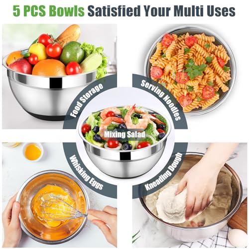 Mixing Bowls with Lid Set