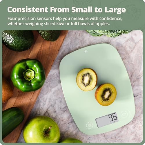 Food Scale Slim & Compact Build (Sage Green)