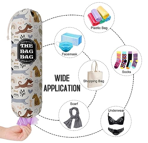 The Bag Bag Grocery Bags Holder Organizer (Dog 08)