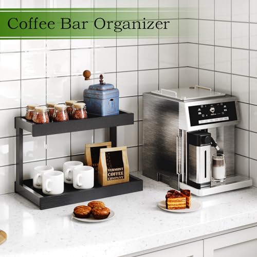 Counter Shelf Organizer (Black / Medium)