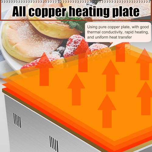 Electric Dorayaki Baker Pancake Making Machine Non