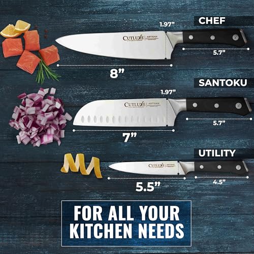 Chef Knife Set (3 Pcs Knife Set)
