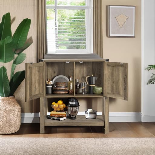 Sofa Table Console Table (Rustic Brown)