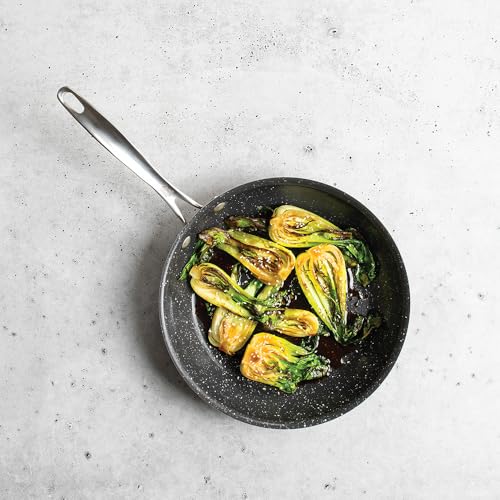 Basalt Aluminum Saute Skillet (10-Inch / Nonstick Ceramic Coating)