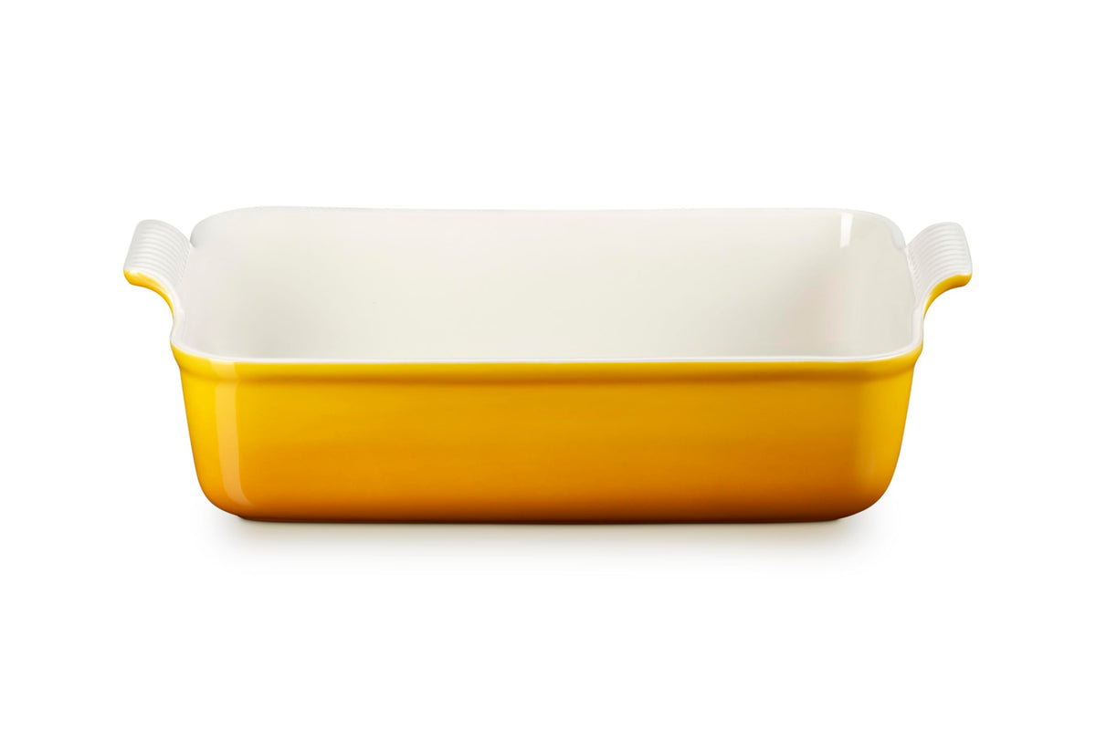 Stoneware Deep Rectangular Lasagna Dish (Nectar)