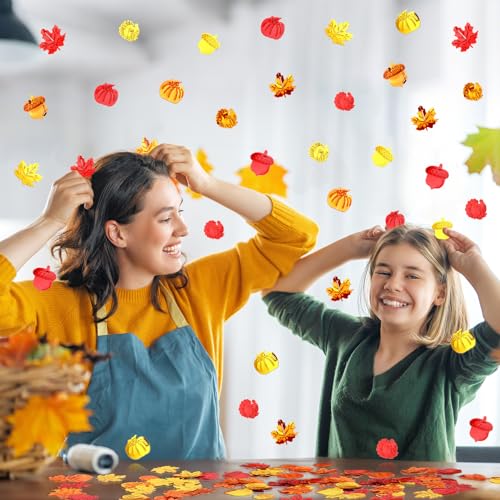 Fall Thanksgiving Glitter Confetti