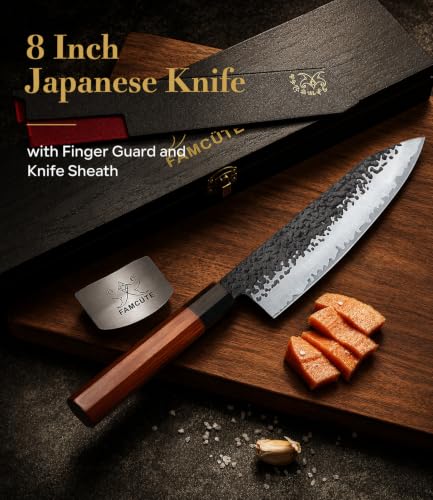 8'' Japanese Knife (8" Chef Knife+Sandalwood Box)