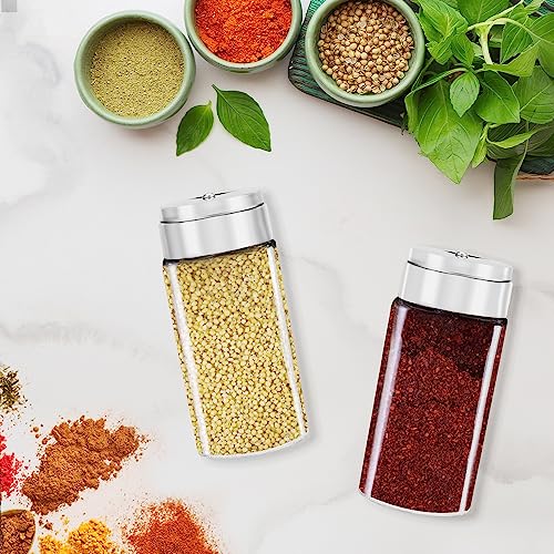 Spice Jar with Shaker Lids (4oz / 120ml_Big Hole)