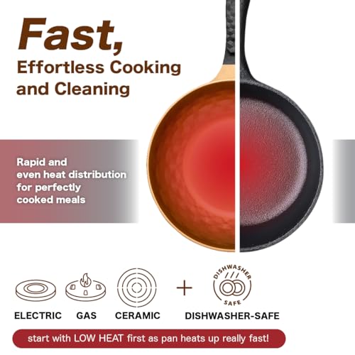 Diamond X Premium Non Stick Wok Pan (Gold Wok Pan)