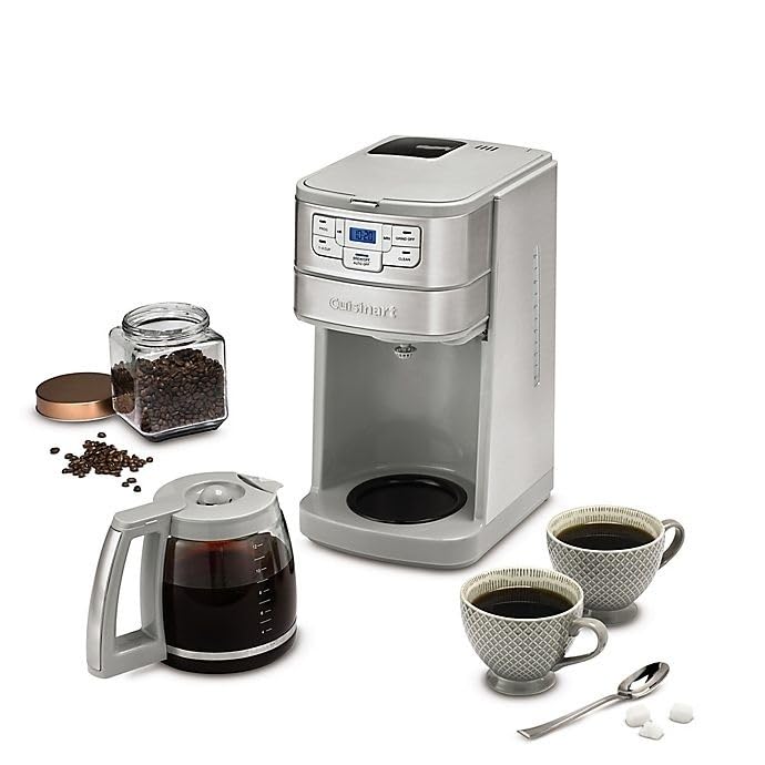 Automatic Grind & Brew 12 (12-Cup Glass / Automatic Grind & Brew / Stainless Steel)