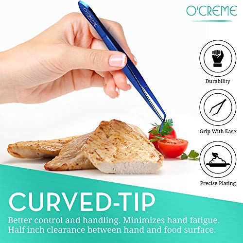 Stainless Steel Culinary Tweezer Tongs
