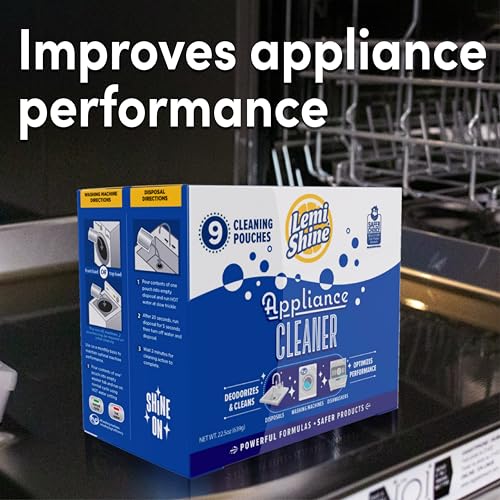 Natural Appliance Cleaner & Deodorizer (1.78 Ounce (Pack of 9))