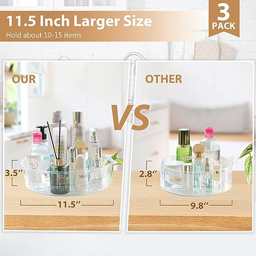 3 Pack Lazy Susan Turntable (11.5"- 3pc)