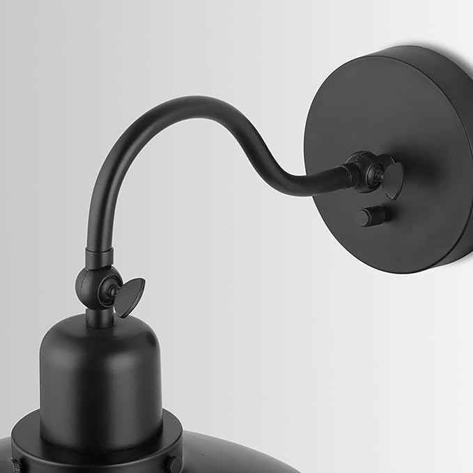 Capital Lighting 634811MB Dewitt Metal Portable Wall Sconce, 1-Light 100 Watts, 18" H x 10" W, Matte Black