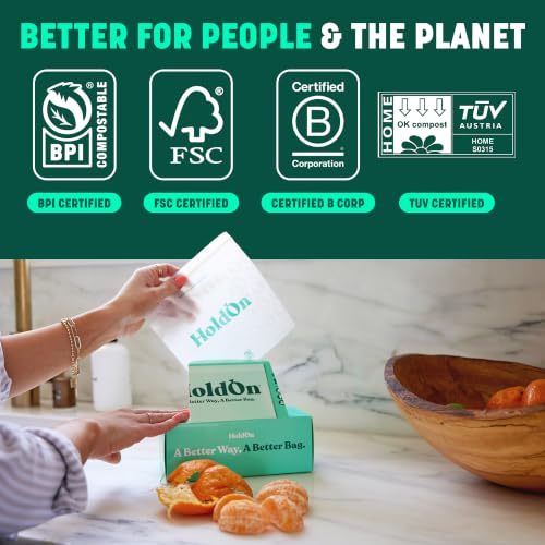 Compostable Zipseal Sandwich Bags (200 Count)