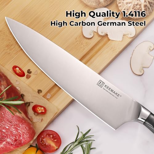 Chef Knife Set (Black 6pcs)