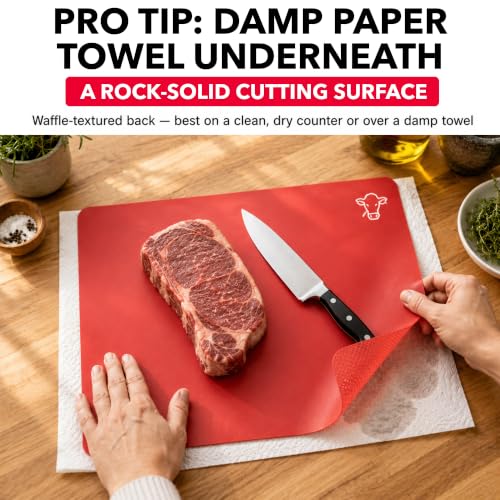 Plastic Cutting Boards for Kitchen (Vibrant)
