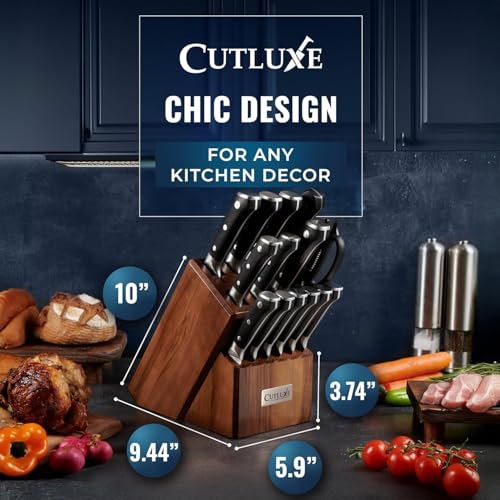 15 Piece Knife Set (Walnut)