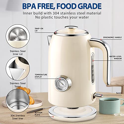 Electric Kettle (Beige)
