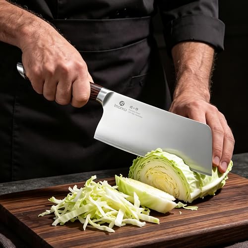 7.5" Cleaver Knife (Silver walnut)