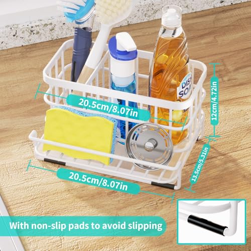 Sink Caddy Sponge Holder (White)