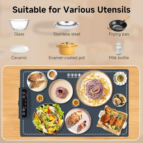 Food Warming Mat (Dark Blue)