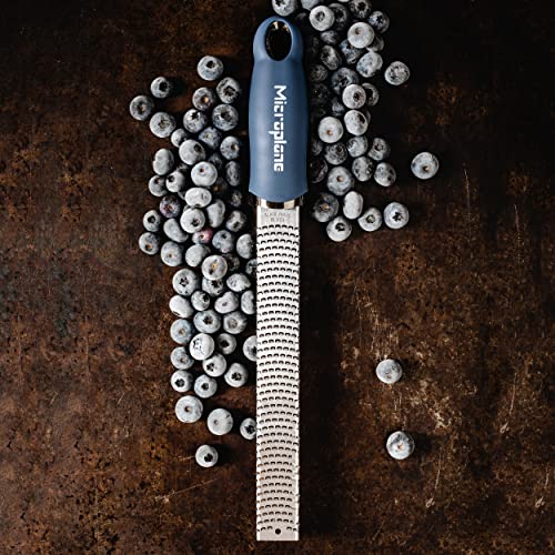 Premium Zester Grater in Denim Blue