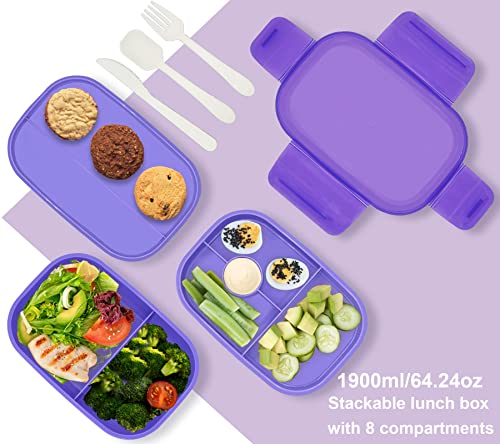 Leakproof Bento Box & Insulated Lunch Bag Set for School and Work