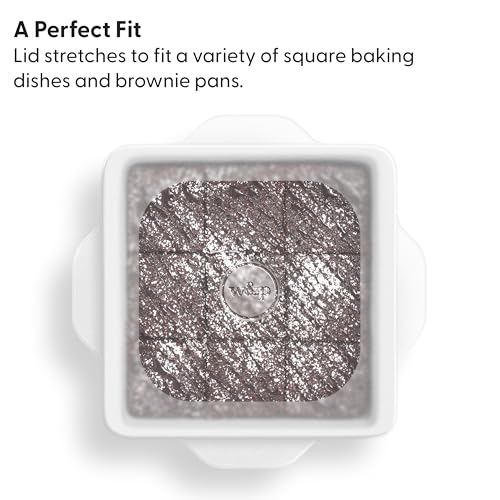 Reusable Silicone Stretch Lid (Set of 2 (Brownie))