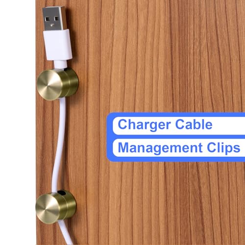 5Sets Charger Holders for Cords (5 Sets / Antique Copper)