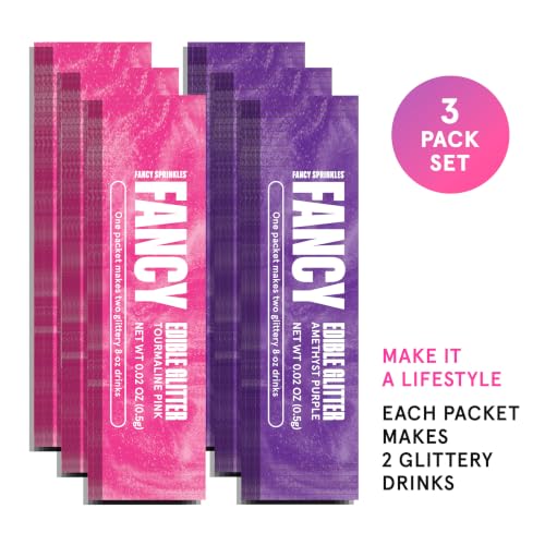 Pretty Young Thing Edible Glitter Packets 3 Pack