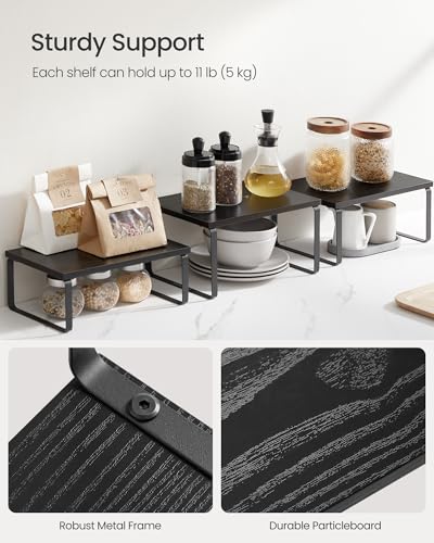 Cabinet Organizer Shelf (3 Count)