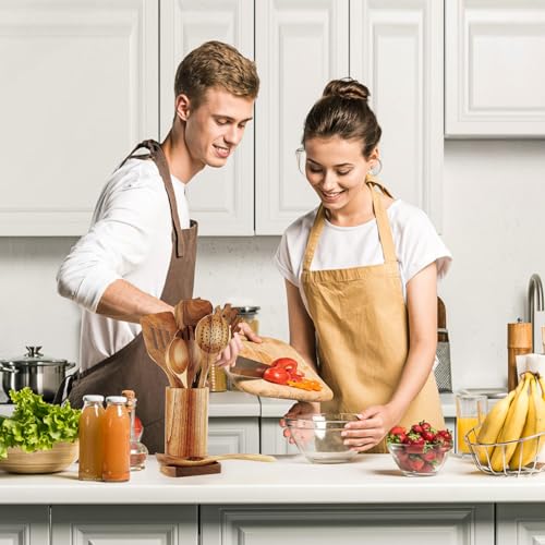 Wooden Spoons for Cooking (10 Count)