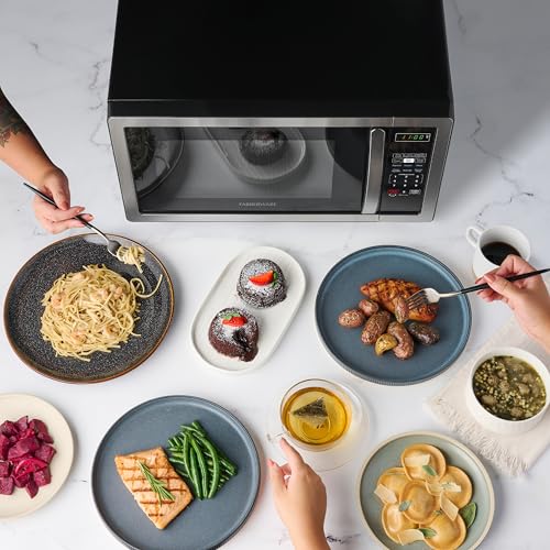 1.1 Cu. Ft. Countertop Microwave Oven (1.1 Cu. Ft. / Stainless Steel)