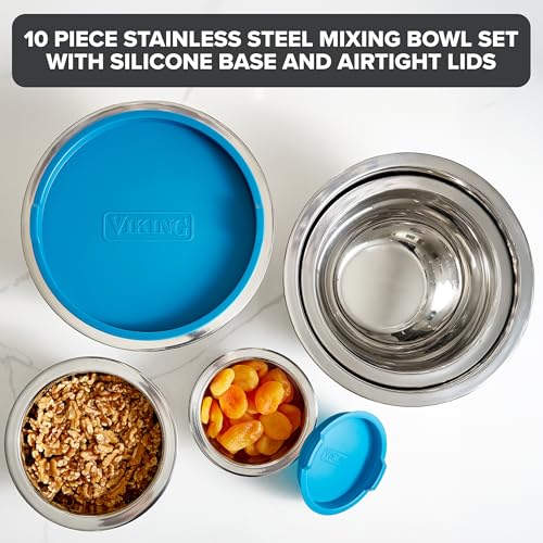 Mixing Bowls Set (Teal)