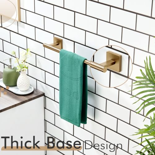 Bathroom Towel Bars 12 Inch Towel Ring Champagne Bronze 30CM Hand Towel Holder for Bath Kitchen Wall Stainless Steel B4005CPG (Champagne Bronze / 12-Inch)