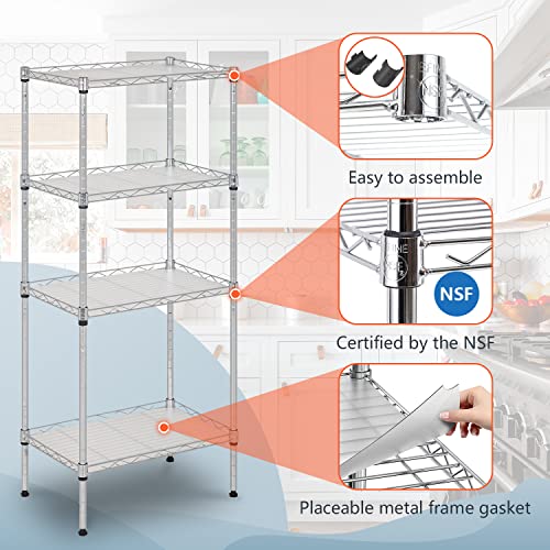 4 Tier Wire Shelf