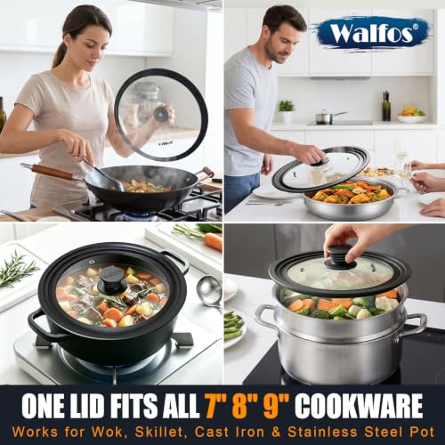 Universal Lid for Pots (7 + 8 + 9 inch)