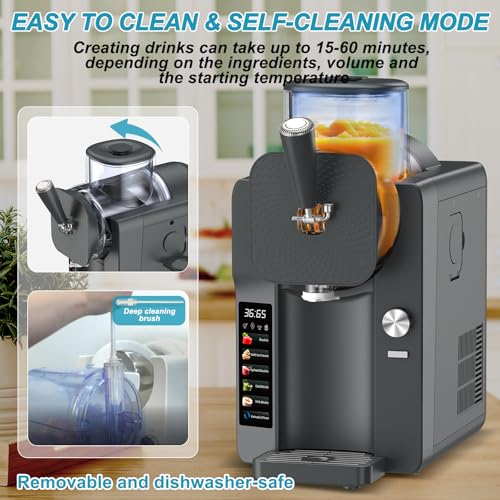 Ice Cream & Slushie Maker 70 oz (Gray / 70 oz)