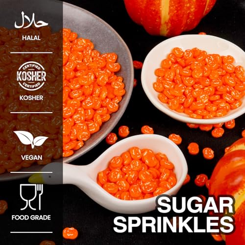 Halloween Pumpkin Sprinkles Edible (Halloween Pumpkin Sprinkles)