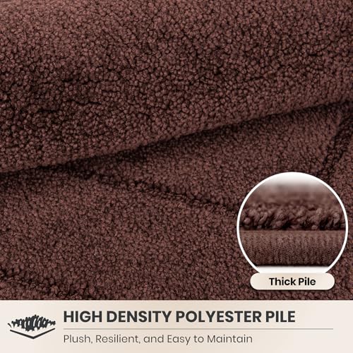 Hallway Runner Rug (Brown / 32" X 70" (Runner))