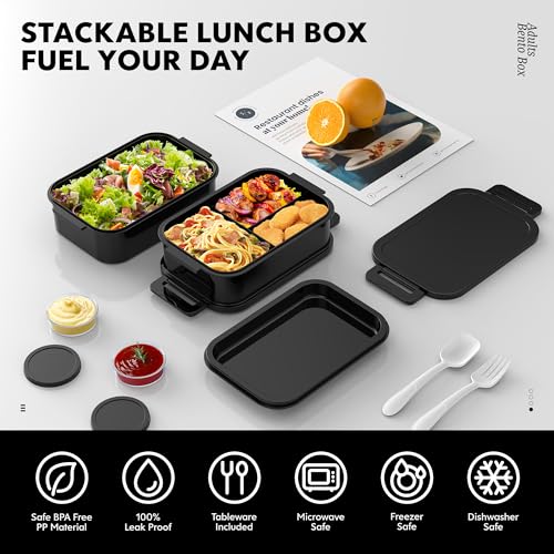 Adult Bento Box Lunch Box (72 Ounce)