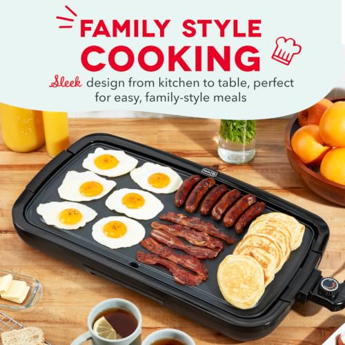 Deluxe Everyday Electric Griddle (Black)