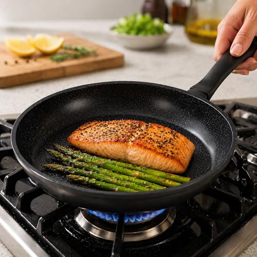 lva Energy Ceramic Nonstick Frying Pan Set