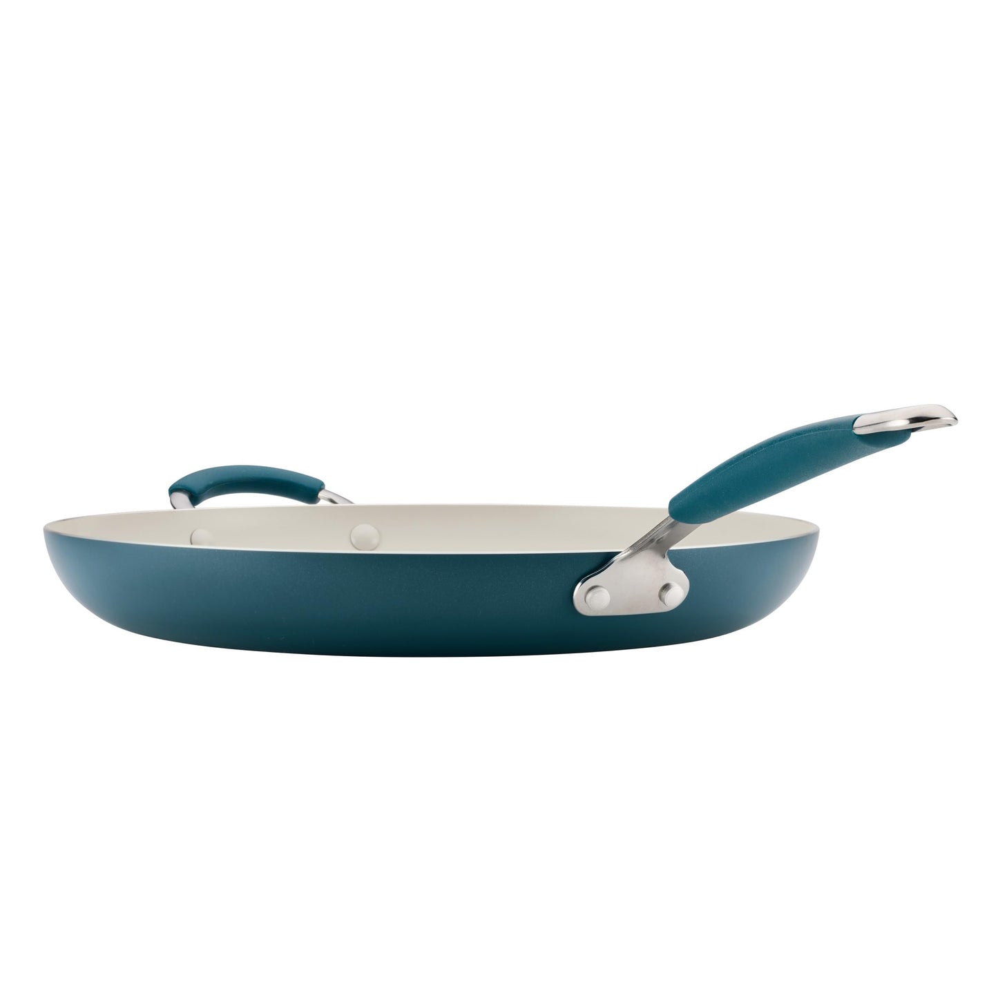 Cucina Ceramic Nonstick Frying Pan (Skillet (14") / Marine Blue)