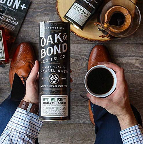 Rye Whiskey Barrel Aged Coffee (10 Ounce (Pack of 1))