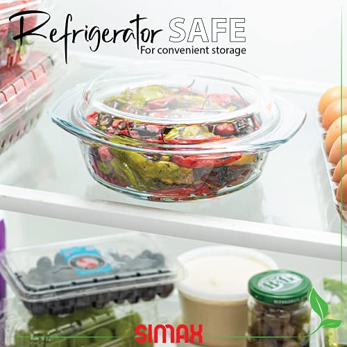 Casserole Dish with Lid (1.5 quart)