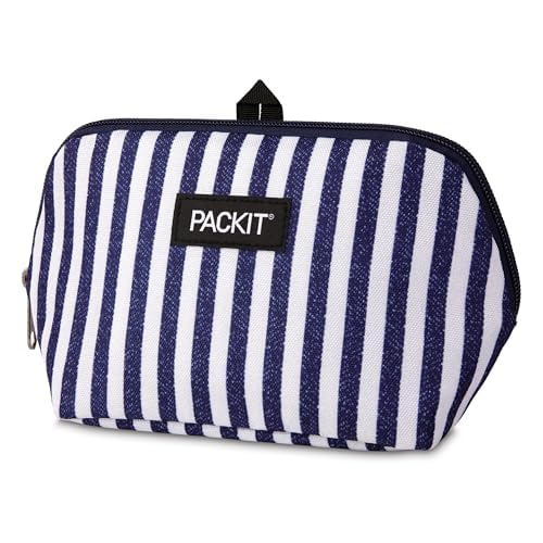 Freezable Snack Bag (Seaside Stripes / Medium)