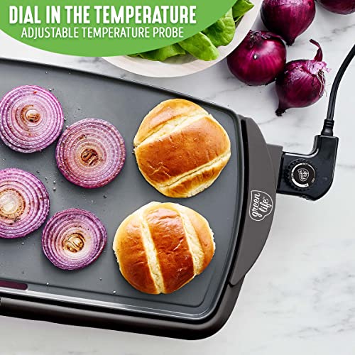20" Extra Large Electric Griddle (Graphite Black)